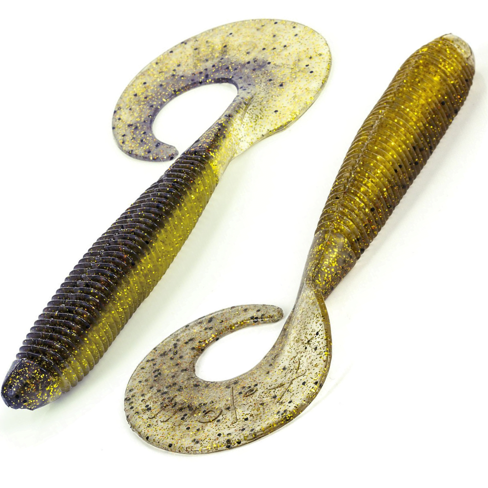 MOLIX Scented Curly Tail Soft Bait Lure RA GRUB 8” - Image 7