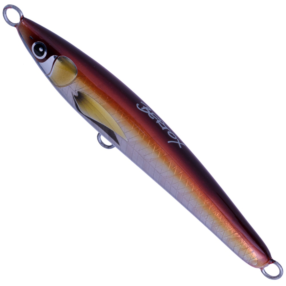 BERTOX Saltwater Handmade Wooden Sinking STICK BAIT 15cm/45g Red Fish - Image 2