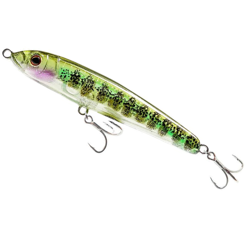 NOMAD Subsurface Micro Stickbait Lure RIPTIDE 58 Ghost Green Bandit - Image 2