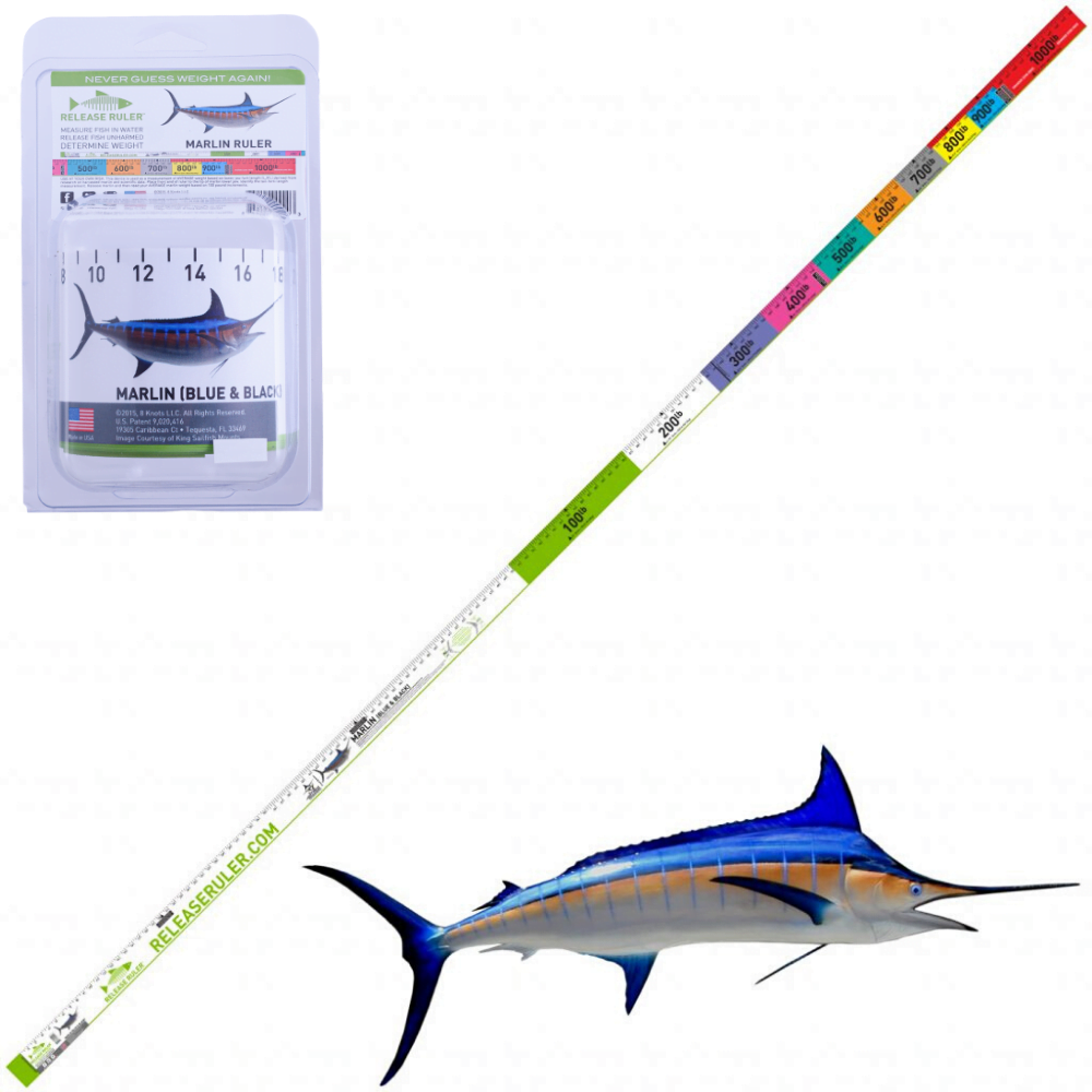 RELEASE RULER Measuring Tape Marlin Release Ruler Metric