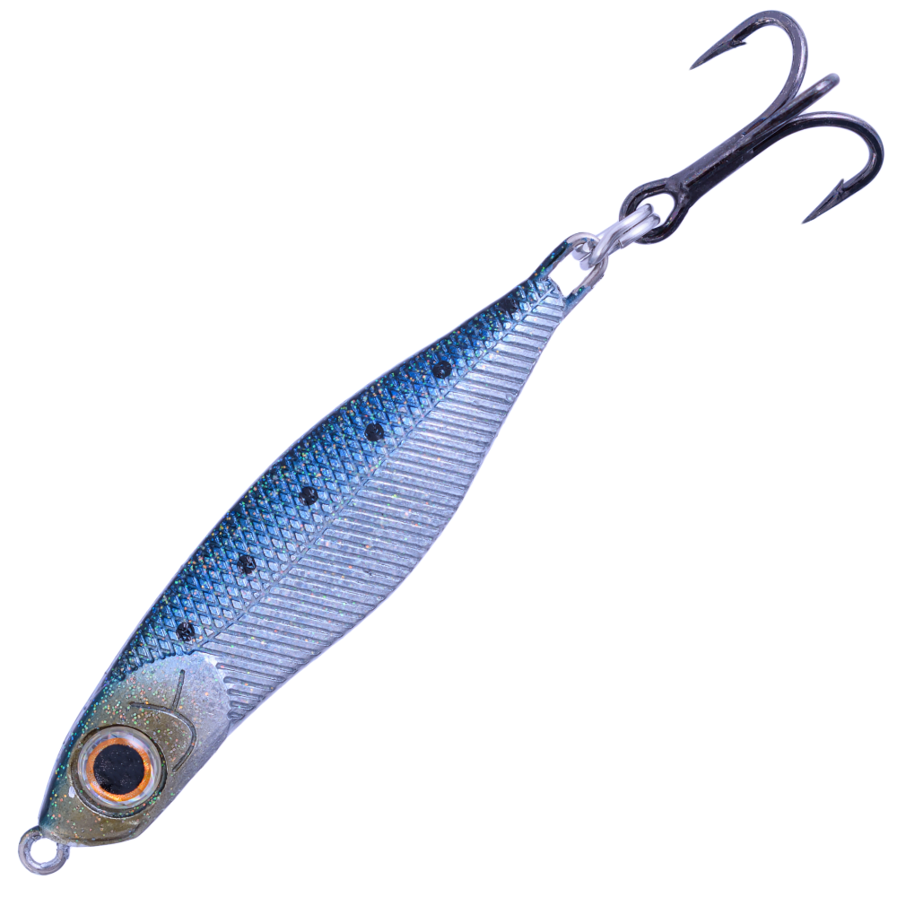 LUCKY CRAFT Saltwater Casting Jig Lure WANDER SAURY 65 / 50g Metallic Sardine - Image 2