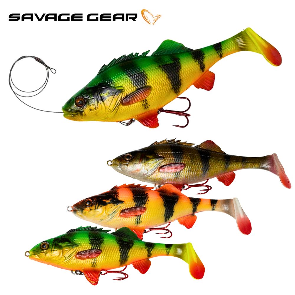 SAVAGE GEAR Soft Swimbait 4D PERCH SHAD 175mm/67g