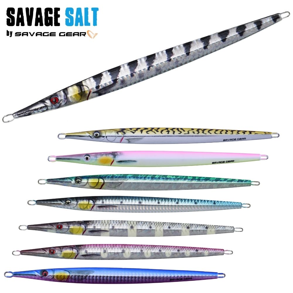 SAVAGE GEAR Rattlin Metal Lure 3D Needlefish Jig 40g