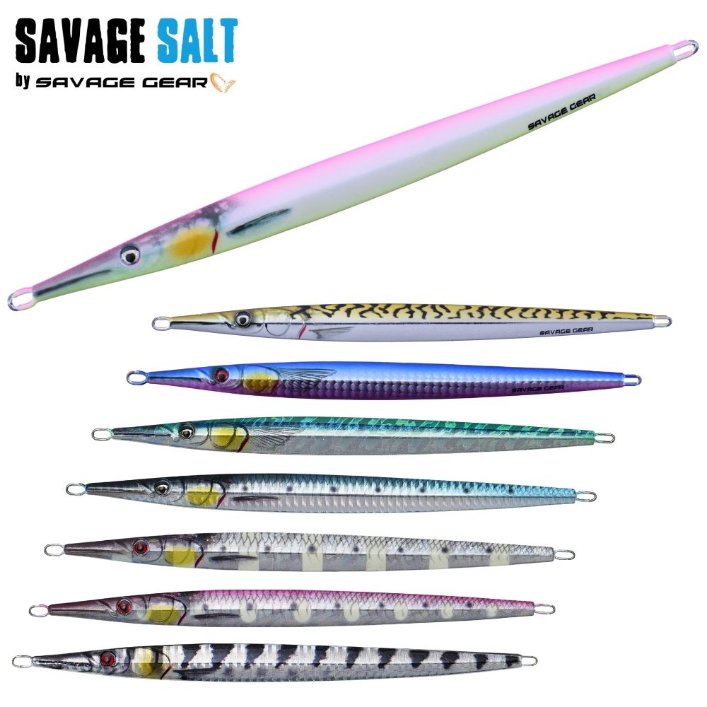 SAVAGE GEAR Rattlin Metal Lure 3D Needlefish Jig 80g