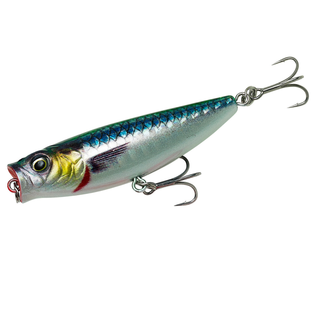 SAVAGE GEAR Topwater Floating Lure 3D MINNOW POP WALKER 80mm - Image 2
