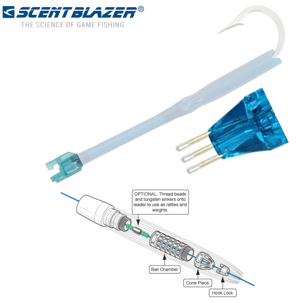 SCENT BLAZER Trolling Accessories Hook Locks