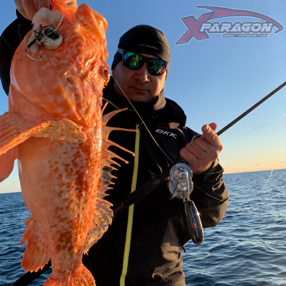 X-PARAGON Saltwater Jig Head Lure ZOKA BALL Slim Glow Extra Power 125g - Image 4