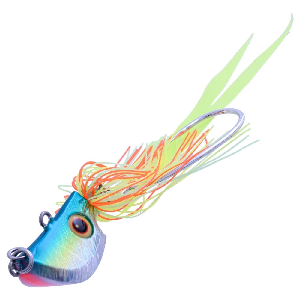 SFT Saltwater Rubber Jigging Kabura Lure ALMIGHTY JIG HEAD 40g - Image 11