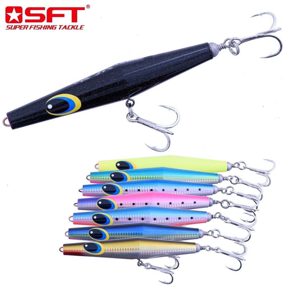 SFT Saltwater Handmade Wooden Offshore Popping Lure XILANG 160F