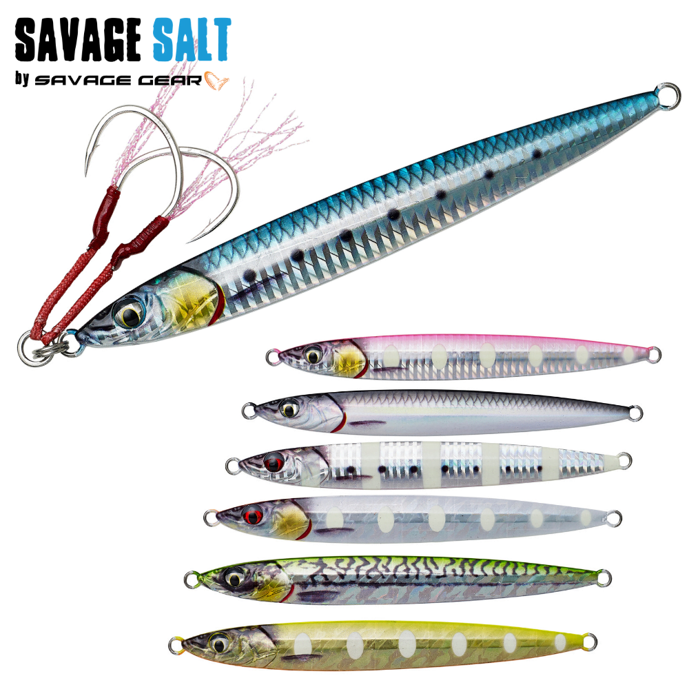 SAVAGE GEAR Metal Lure 3D Scan Slim Jig Minnow 100g