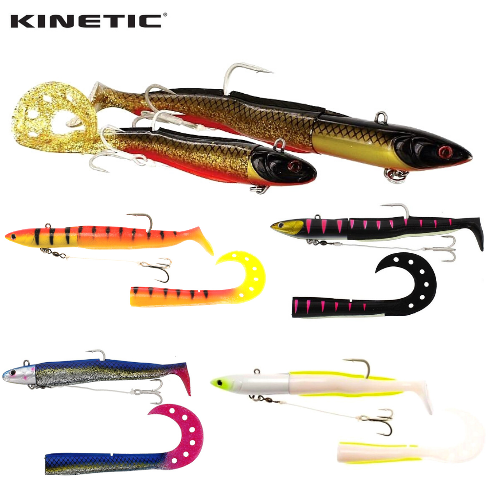 KINETIC Saltwater Rubber Jigging Lure SLIM JIM 340g