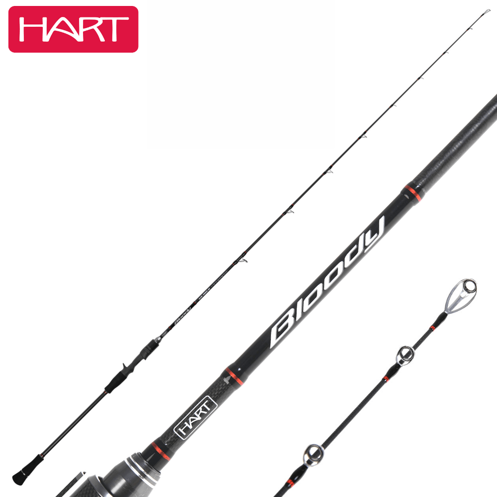 HART Saltwater Slow Jigging Baitcasting Rod BLOODY SLOW POWER 63C