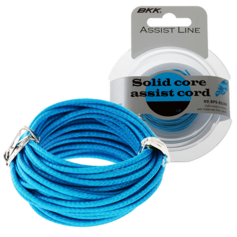 BKK Heavy Duty Assist Cord For Slow Jigging SOLID CORE