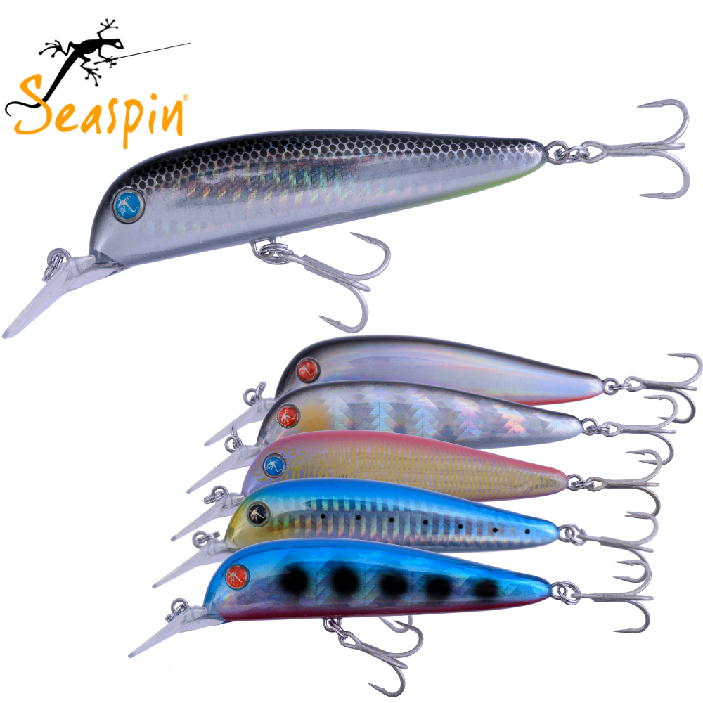 SEASPIN Saltwater Long Casting Sinking Jerk Minnow Lure STRIA 95