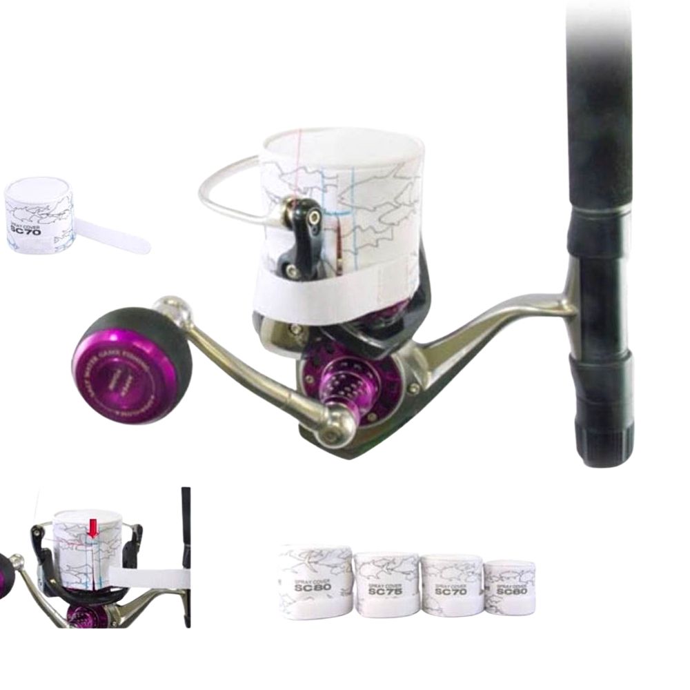 STUDIO OCEAN MARK Fishing Spinning Reel Protection SPRAY COVER - Image 4