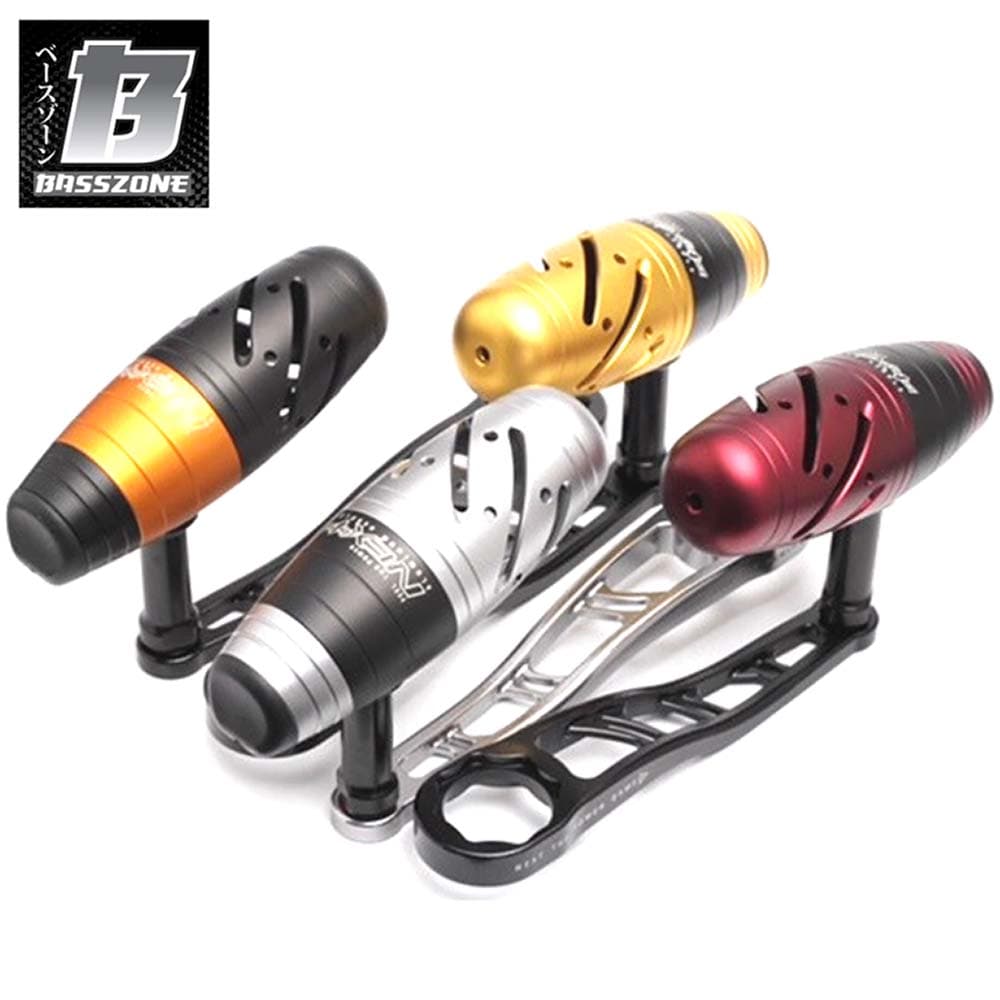 BASSZONE BAITCASTING REEL ALUMINIUM POWER HANDLE & T-BAR SET 120mm