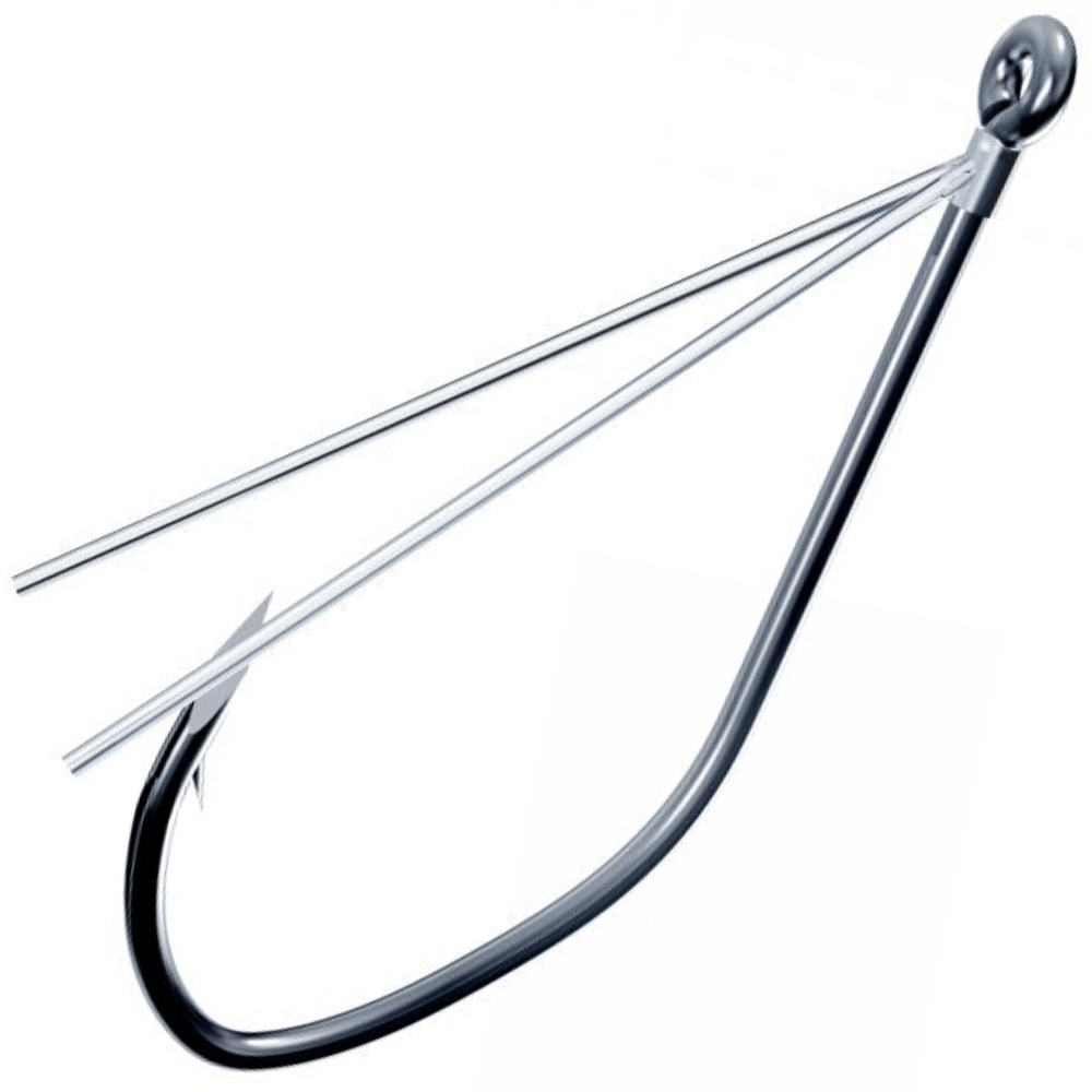 TROKAR Freshwater Weedless PRO-V Finesse Non Offset Hook TK137W - Image 3