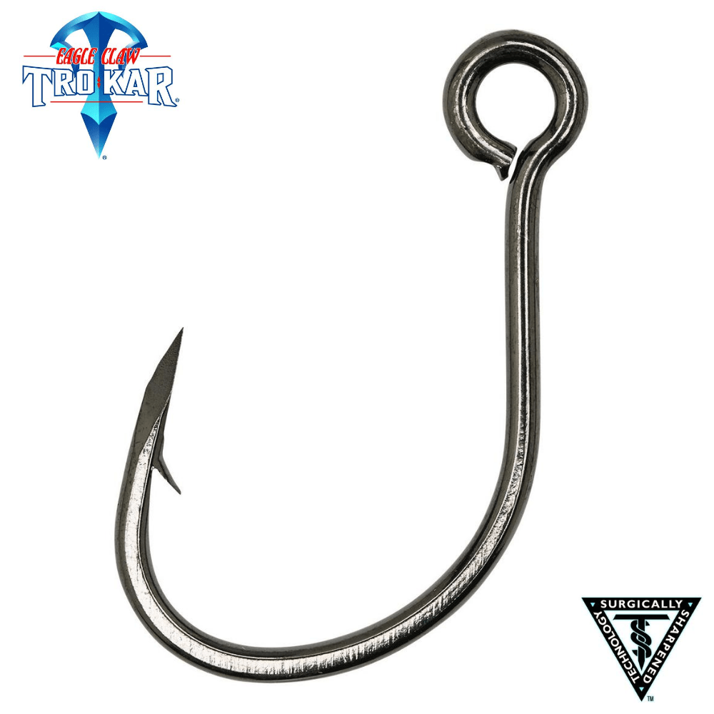 TROKAR Inline Non Offset Single Assist Lure Hook TK21