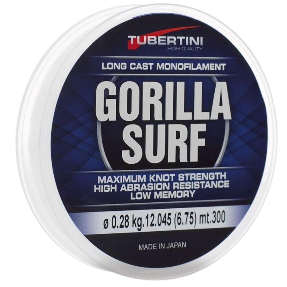 TUBERTINI Surfcasting Special Monofilament Line GORILLA SURF 300m - Image 2