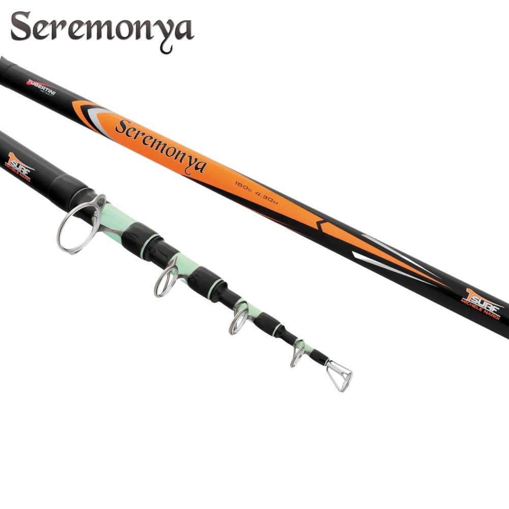 TUBERTINI Surfcasting Rod SEREMONYA Tele Surf 4.30m/200g