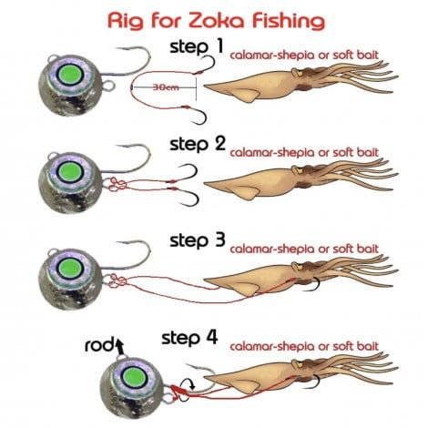 X-PARAGON Saltwater Jig Head Lure ZOKA BALL Slim Glow Extra Power 225g - Image 8