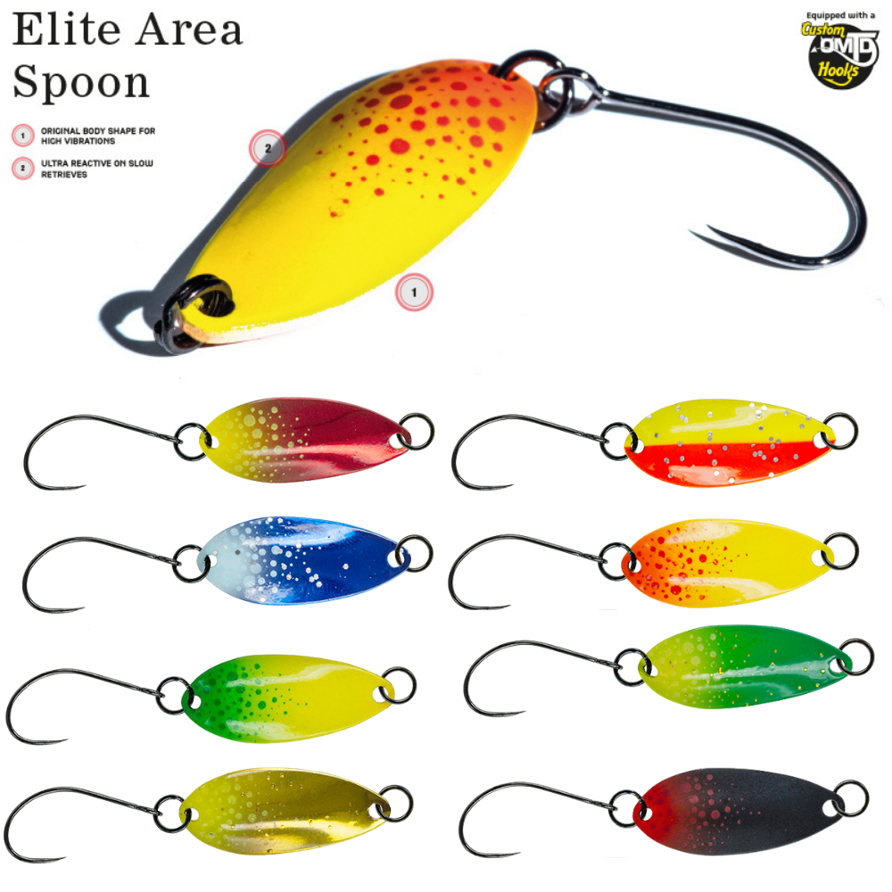 MOLIX Trout Game Lure ELITE Area Spoon 1.5g/2.8cm
