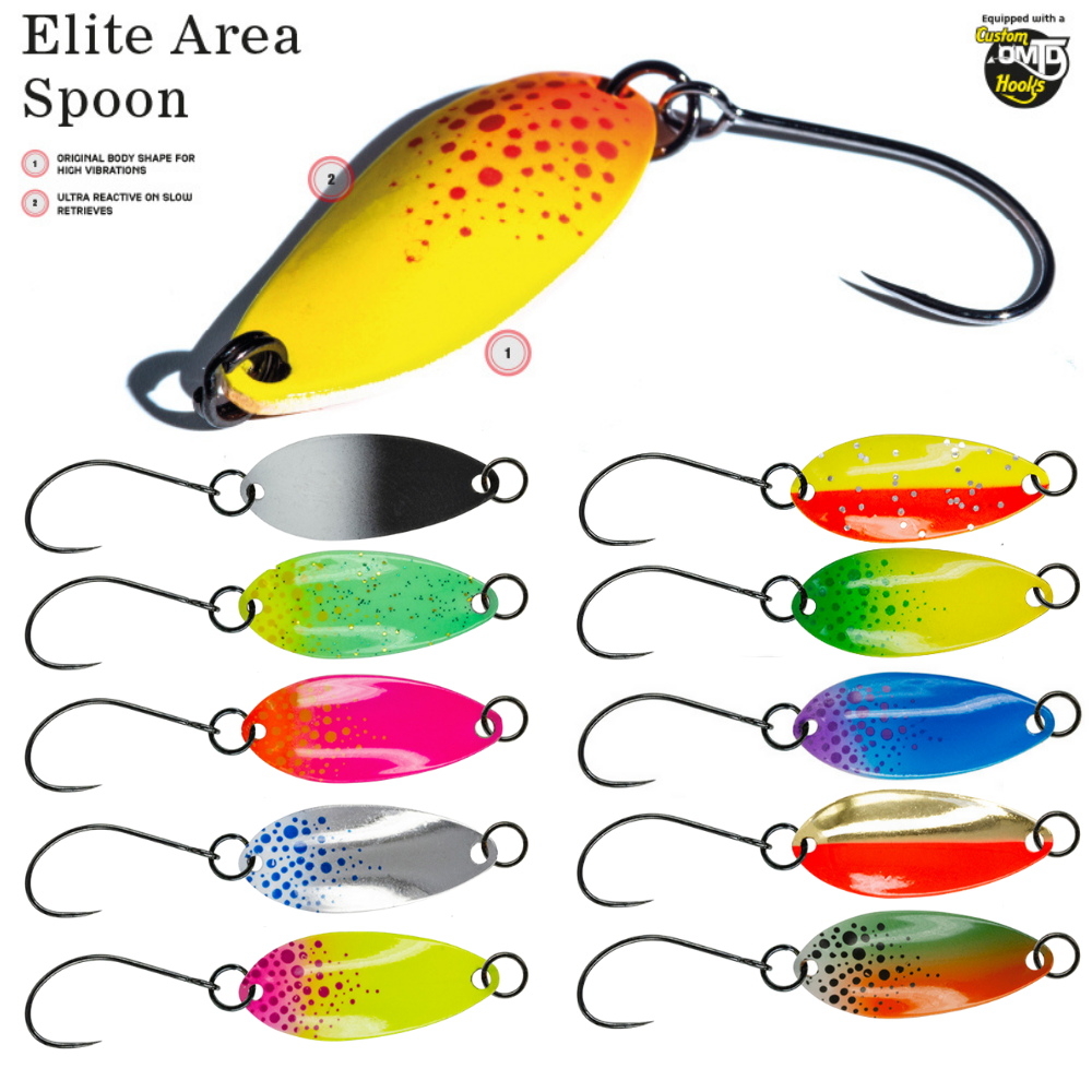 MOLIX Trout Game Lure ELITE Area Spoon 3.5g/2.8cm