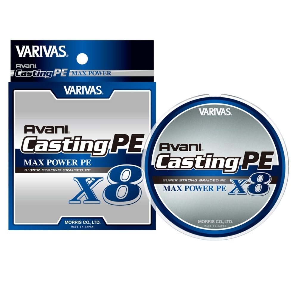 VARIVAS Premium Super Strong X8 Braid Line Avani Casting Max Power PE 400m