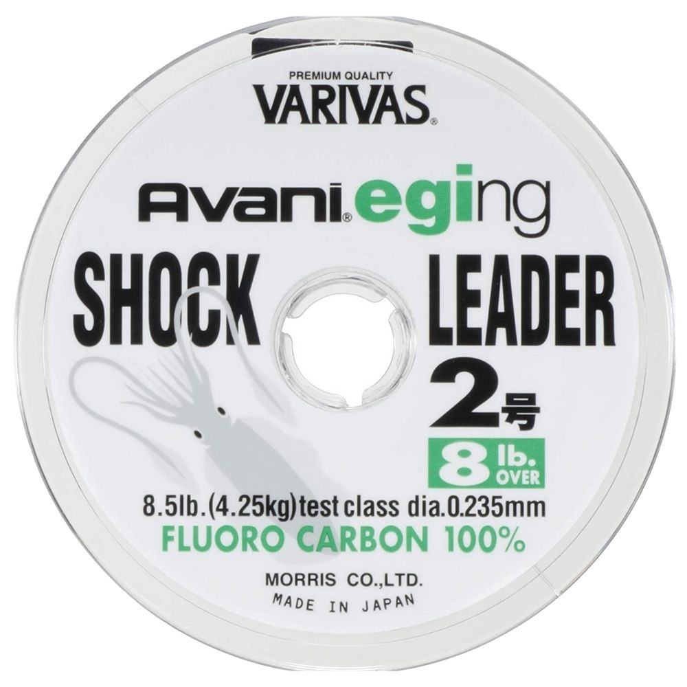 VARIVAS Ultra Light Fishing 100% Fluoro Carbon Shock Leader Line AVANI Eging 30m - Image 2