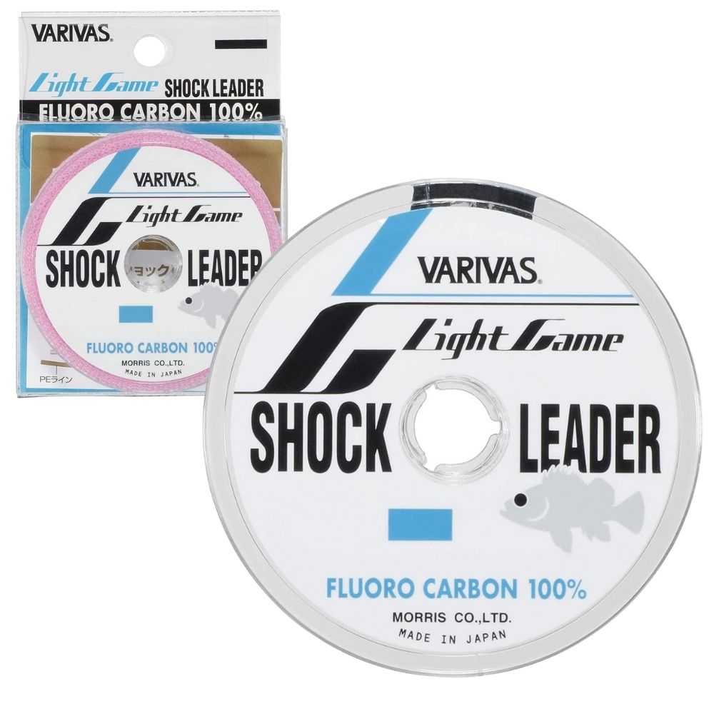 VARIVAS Premium Grade Fluoro Carbon Shock Leader Line LIGHT GAME 30m