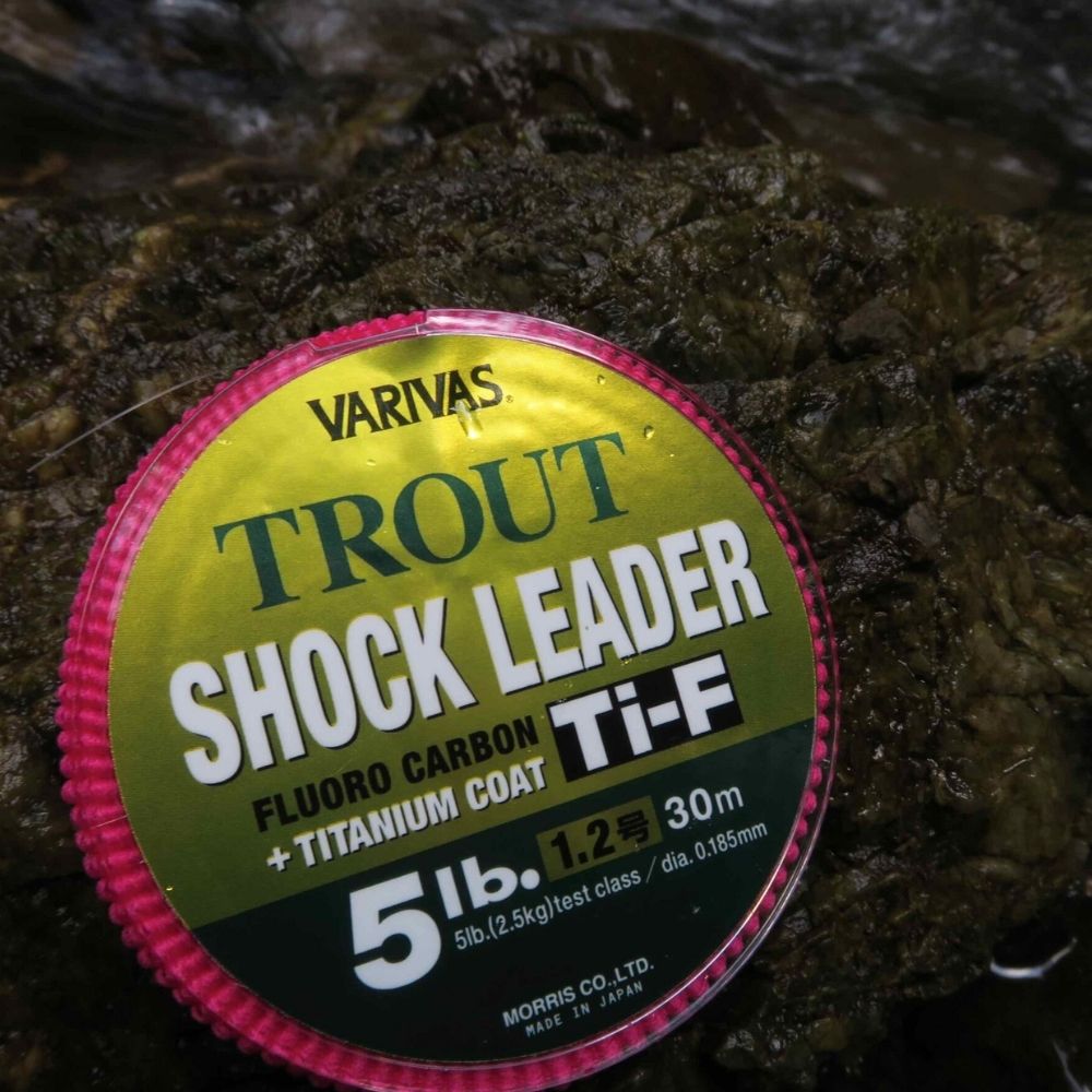 VARIVAS Trout Finesse Fishing Fluorocarbon TITANIUM Coat Shock Leader TI-F 30m - Image 3