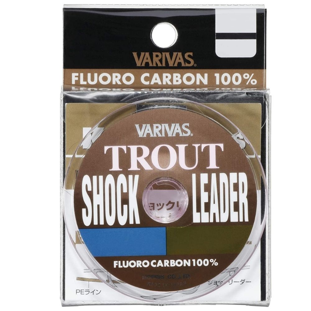VARIVAS Premium 100% Fluoro Carbon Shock Leader TROUT 30m - Image 5