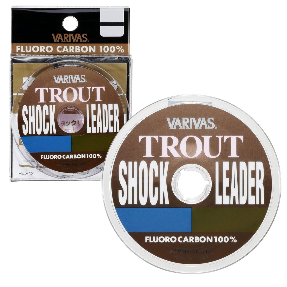 VARIVAS Premium 100% Fluoro Carbon Shock Leader TROUT 30m