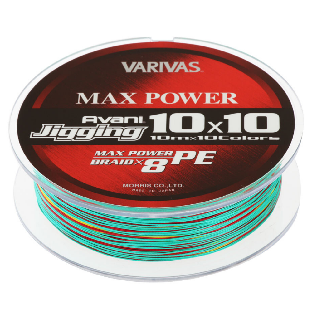 VARIVAS Premium Quality X8 Braid Line Avani Jigging 10×10 MAX POWER 300m - Image 2