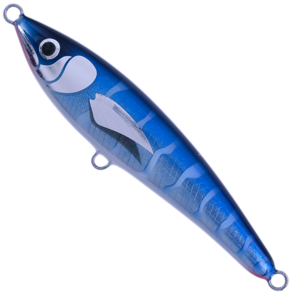 BERTOX Saltwater Handmade Wooden Sinking STICK BAIT 18cm/100g Wahoo - Image 2
