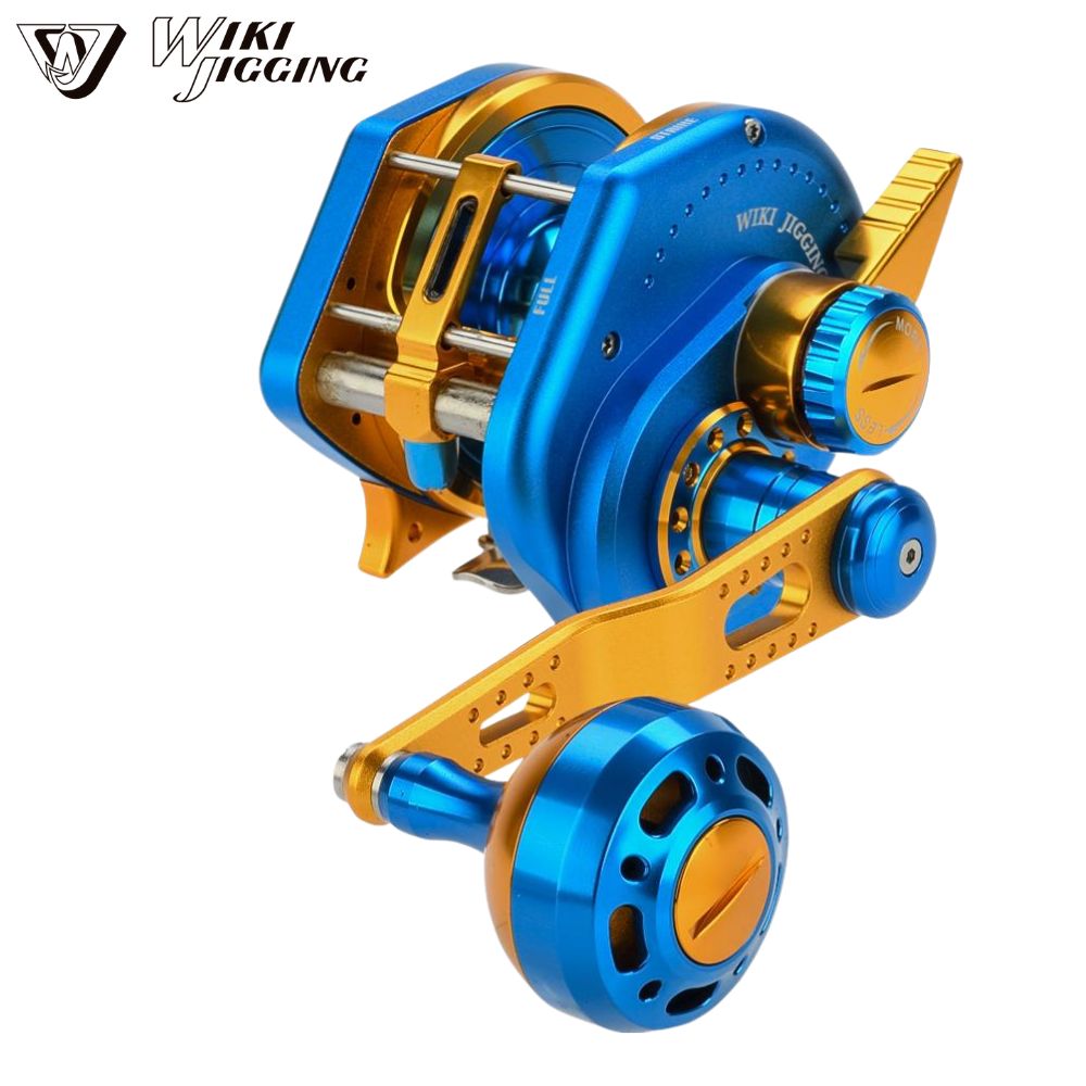 WIKI JIGGING Slow Jigging Lefthanded Reel Violent Slow 3000XH BL/GD