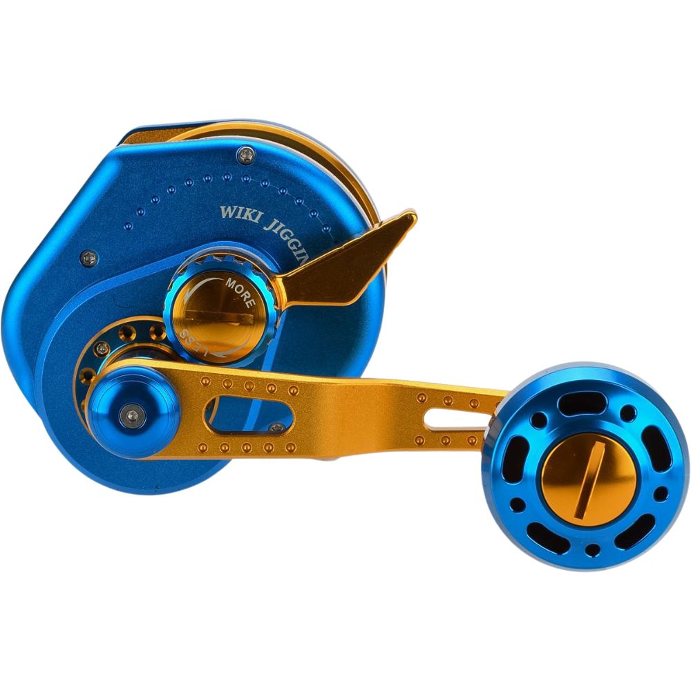 WIKI JIGGING Slow Jigging Lefthanded Reel Violent Slow 3000XH BL/GD - Image 3