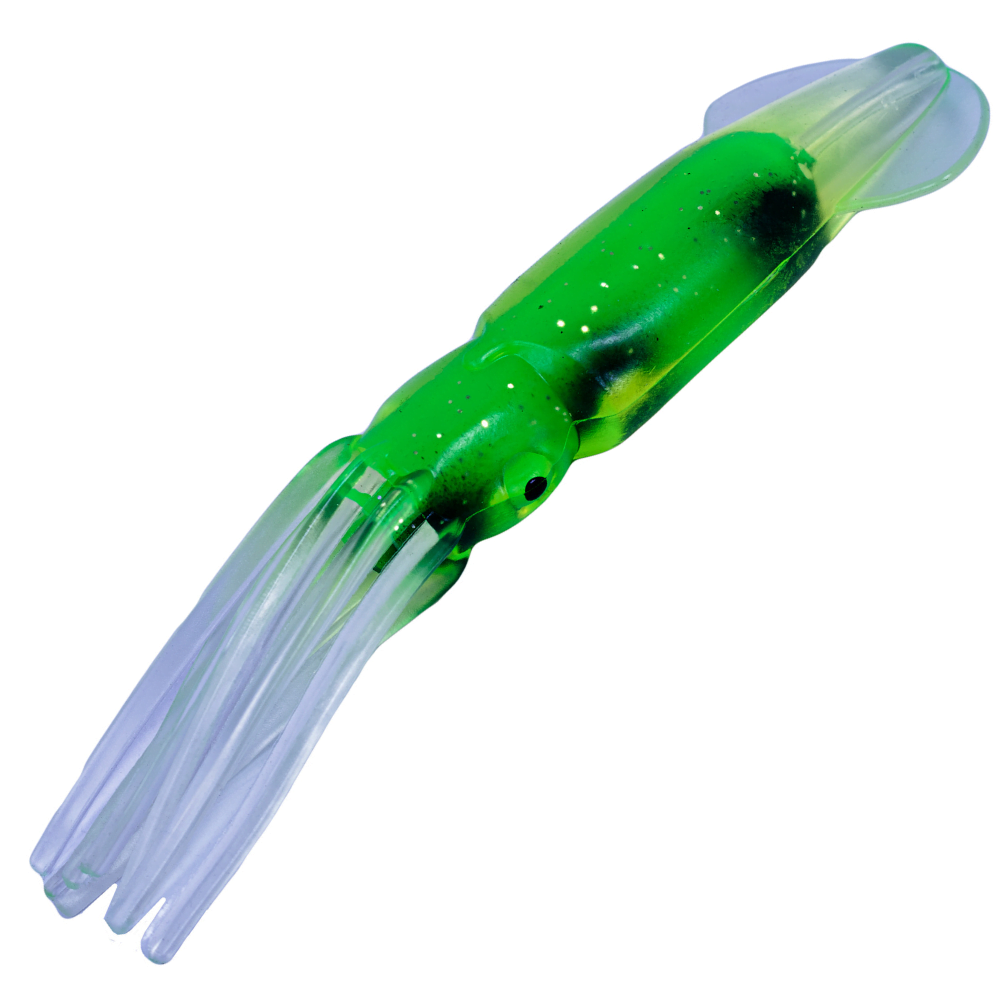 WWT Soft Plastic Hollow Clear Body Squid Lure 15cm #12 - Image 2