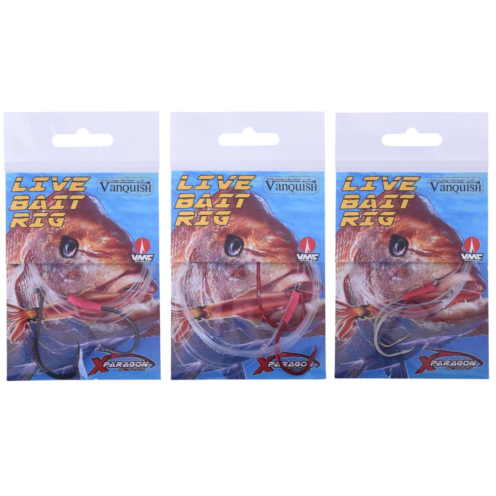 X-PARAGON Hand-Tied Live & Fresh Bait Special Trolling Rig 1003