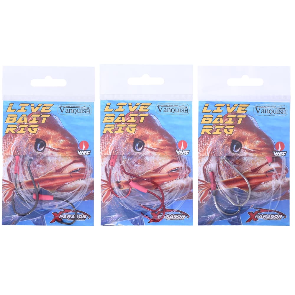 X-PARAGON Hand-Tied Live & Fresh Bait Special Trolling Rig 1004