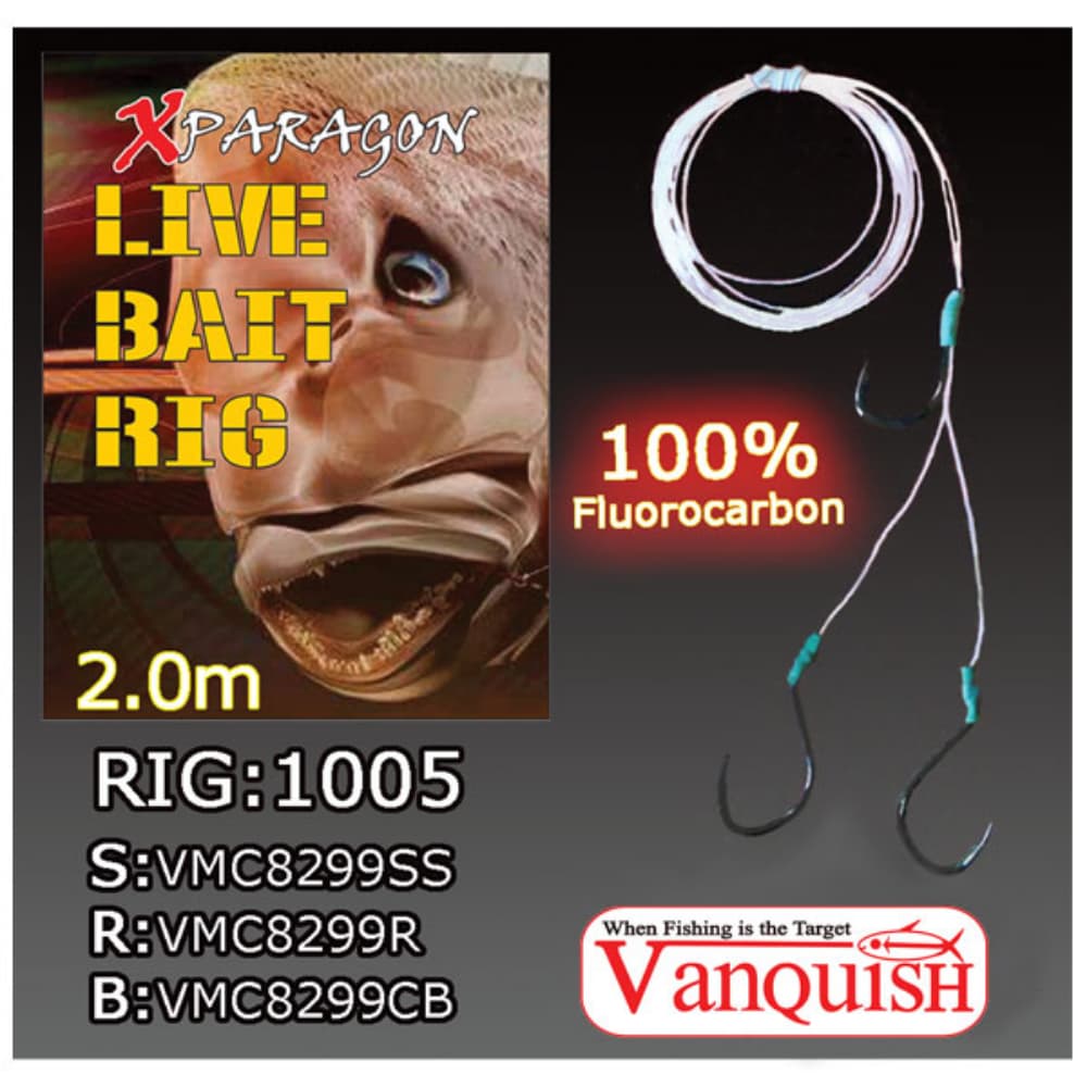 X-PARAGON Hand-Tied Live & Fresh Bait Special Trolling Rig 1005 - Image 5