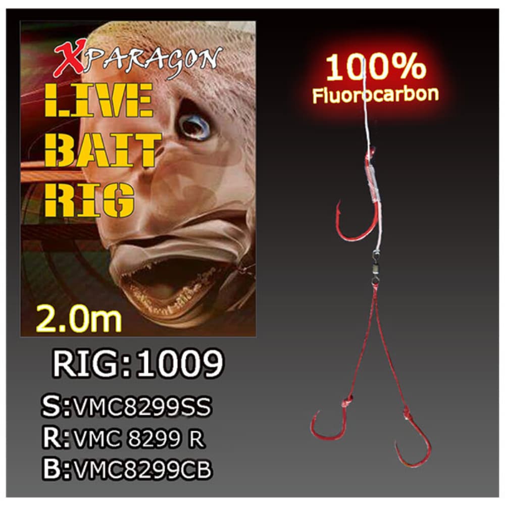 X-PARAGON Hand-Tied Live & Fresh Bait Special Trolling Rig 1009 - Image 5