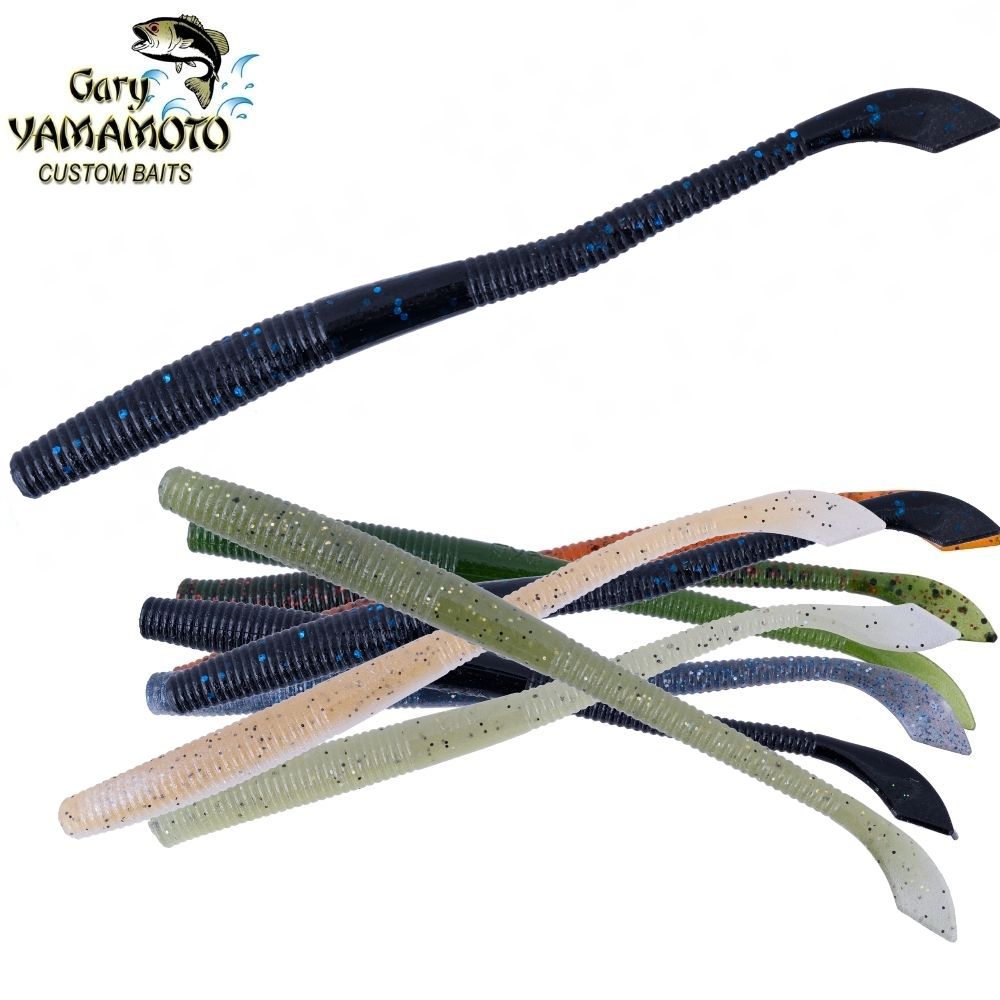 GARY YAMAMOTO Custom Soft Bait Lure KUT TAIL WORM 5”