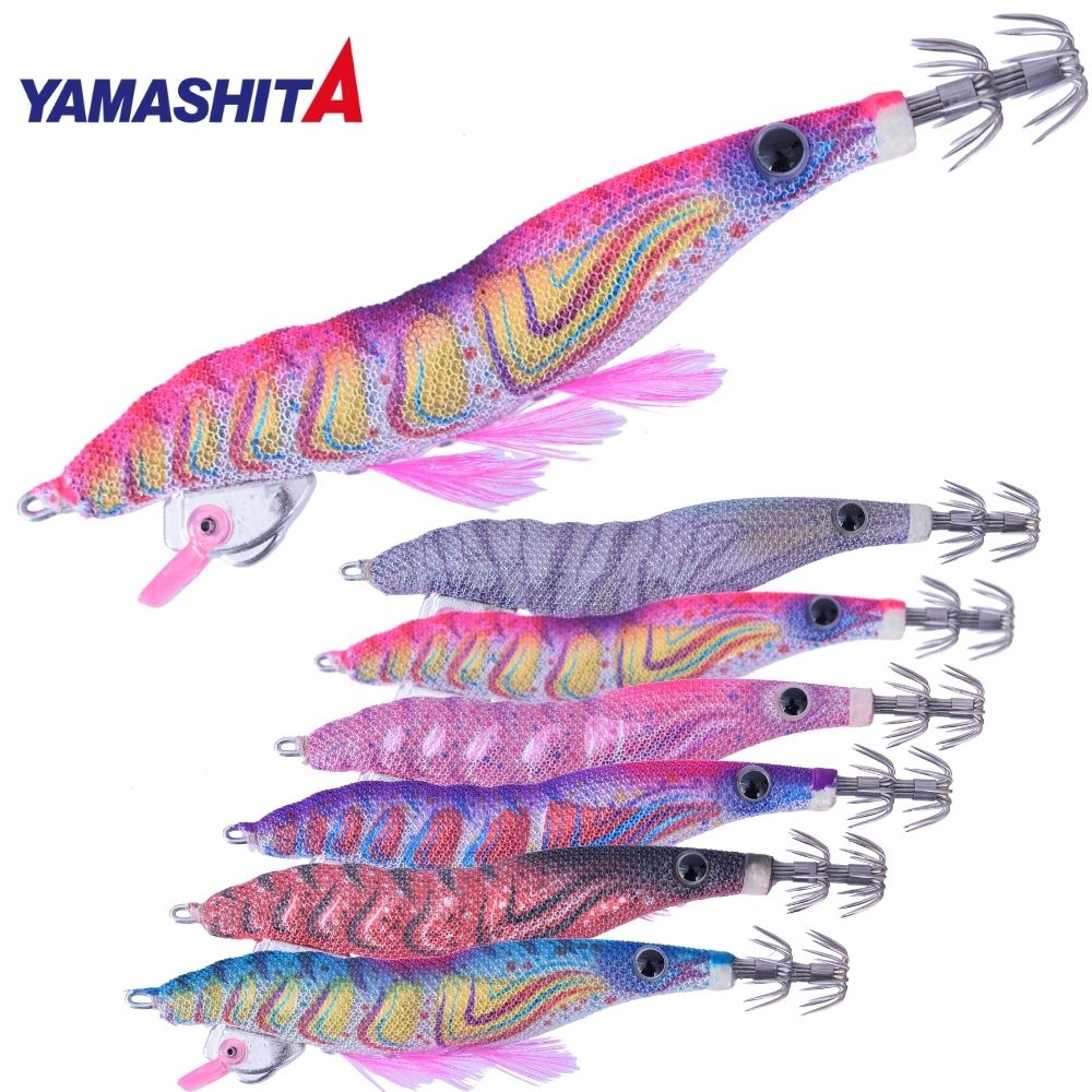 YAMASHITA Squid Fishing Live Search Rattle Squid Jig EGINNO PYONPYON 3.5