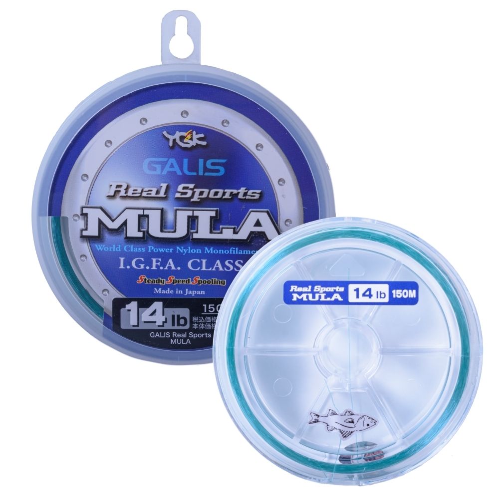 YGK GALIS World Class Power Nylon Monofilament Line MULA 150m