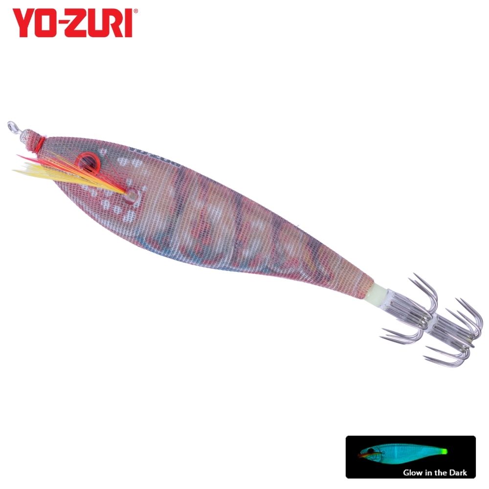 YO-ZURI Squid Fishing Luminous Squid Jig Lure ULTRA CLOTH M/M2/BLRB