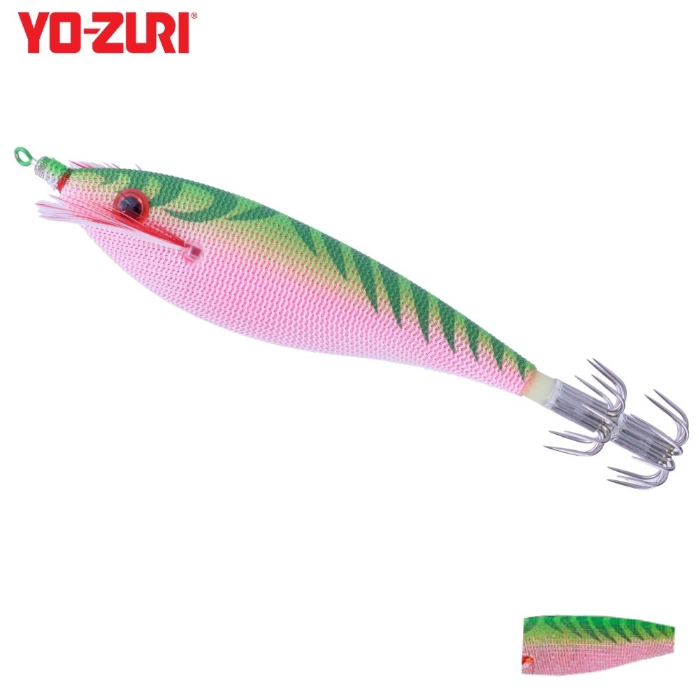 YO-ZURI Squid Fishing Luminous Squid Jig Lure ULTRA CLOTH S/M2/P-10