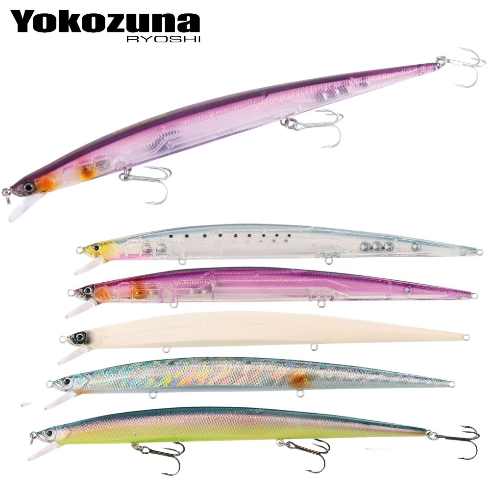 YOKOZUNA Ryoshi Long-Casting Slim Minnow Floating Lure SUZUKI 200