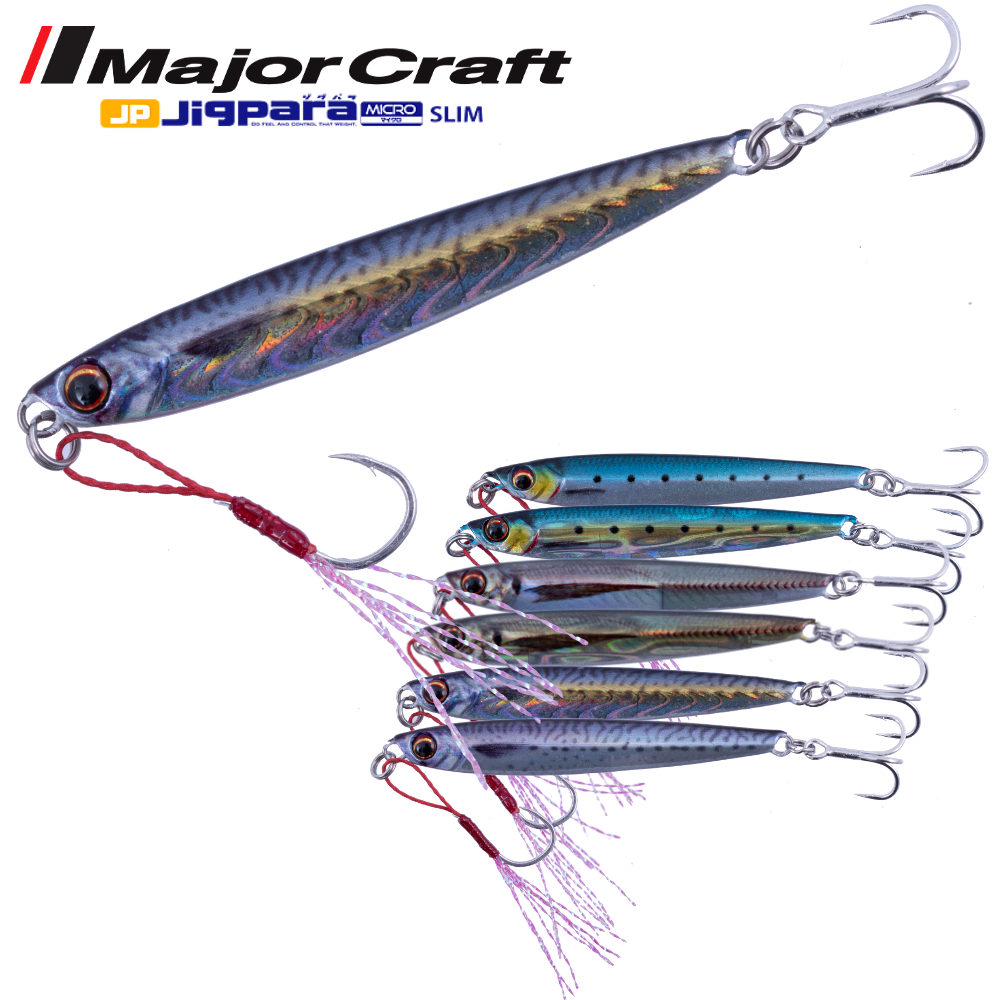MAJOR CRAFT Metal jig Lure Jigpara Micro Slim Live Bait 7g