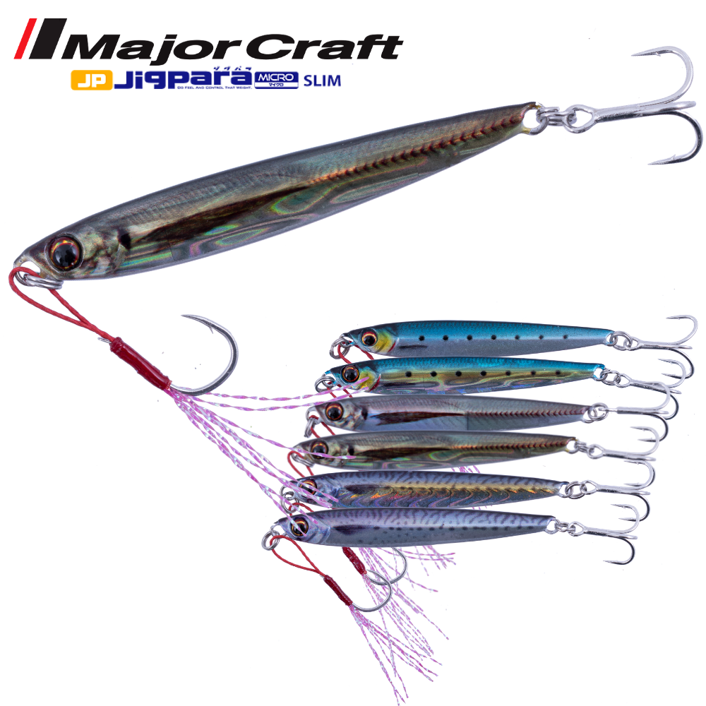 MAJOR CRAFT Metal Jig Lure Jigpara Micro Slim Live Bait 15g